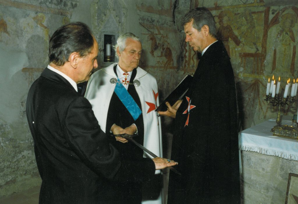 Schwur auf das Ordensschwert